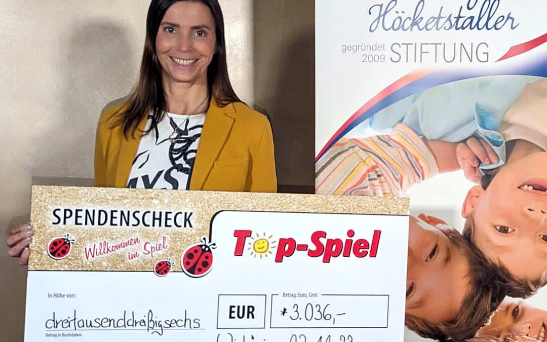 Spenden an der 60-Jahre Jubiläumsfeier